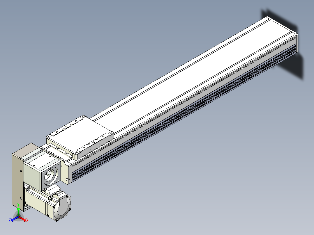 同步带全封闭直线模组TPA-HCB-105D-90-L550-LP-C-P20-N3