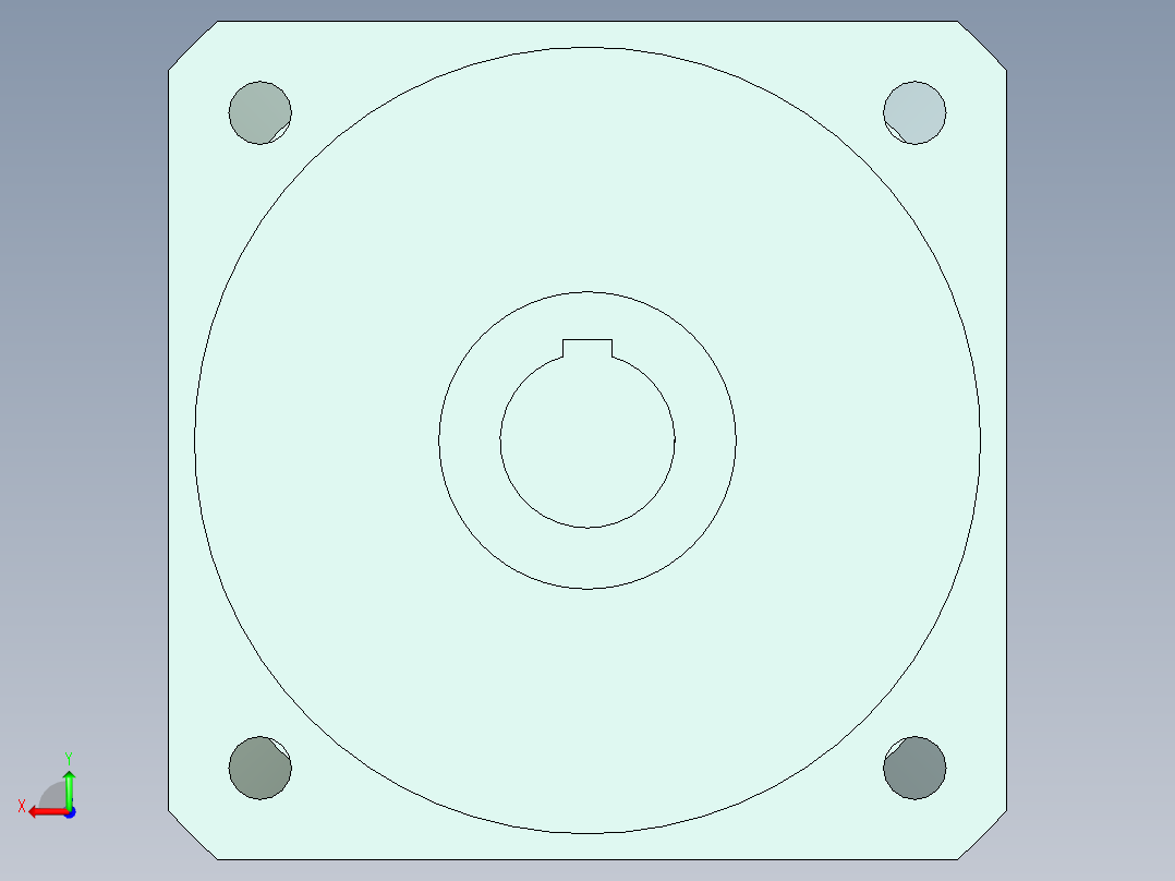 直齿孔PLX240-L1 35-114.3-200-M12.stp后视图