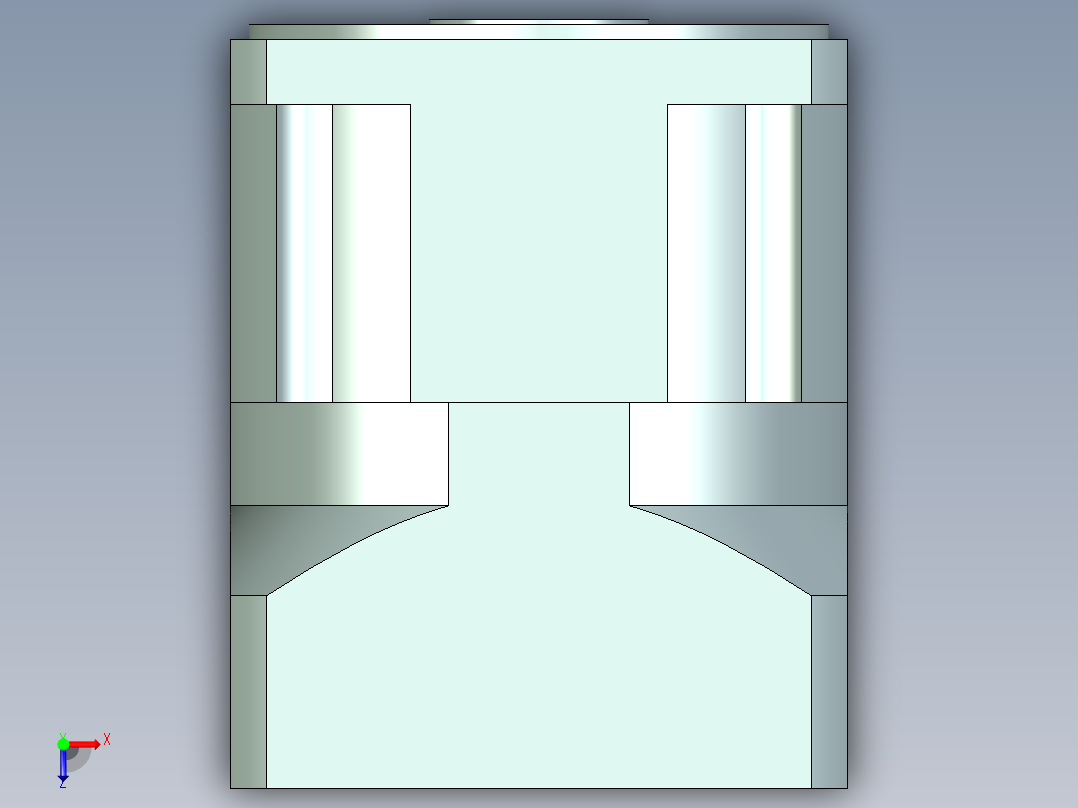 直齿孔PLX240-L1 35-114.3-200-M12.stp俯视图