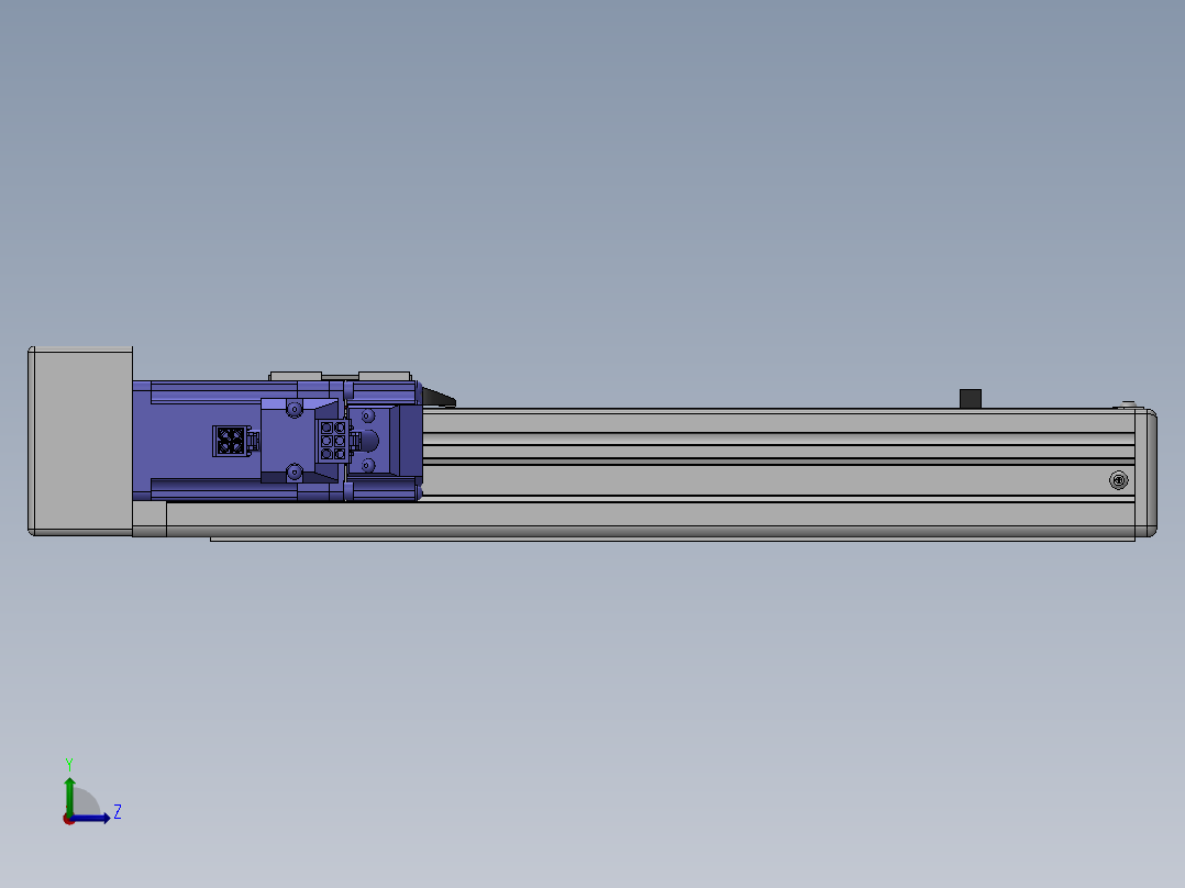 精密模组MY50-T10-200L-BL-P10B-C4-C左视图