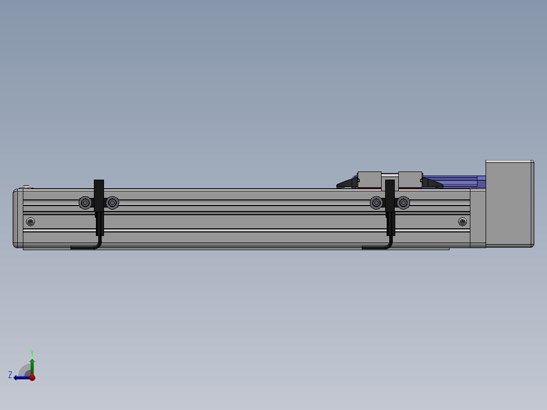 精密模组MY50-T10-200L-BL-P10B-C4-C右视图