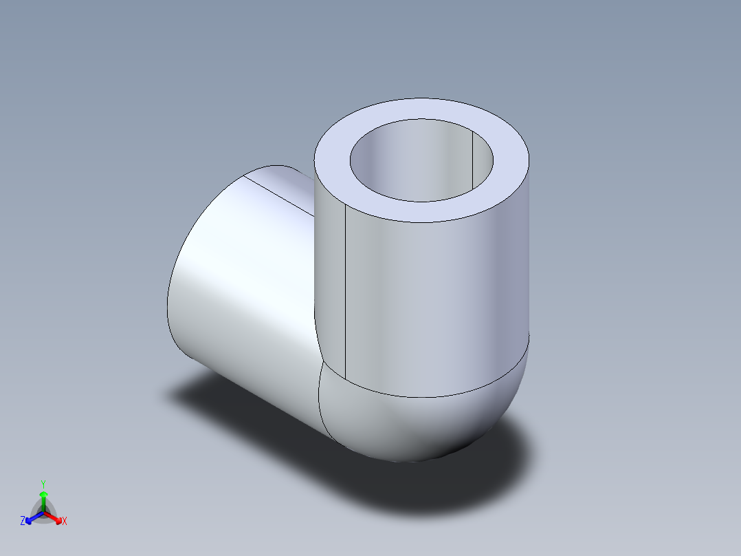 聚氯乙烯配件05-Sch80_90Elbow_SxS_806-002_0.25in