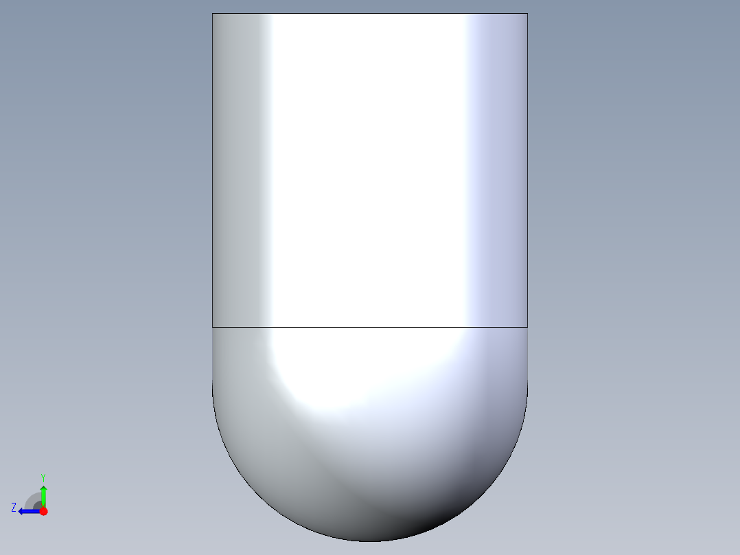 聚氯乙烯配件05-Sch80_90Elbow_SxS_806-002_0.25in右视图