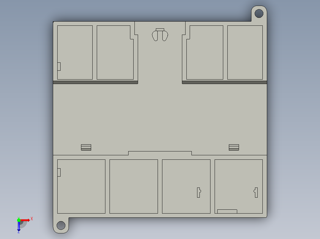 XDH-30PA16L-C俯视图