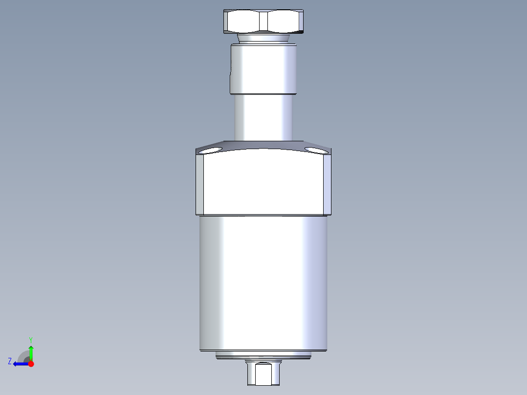 KOSMEKLHA0480-SRD多系列多零件图纸模型右视图