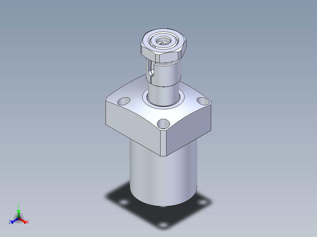 KOSMEKLHA0480-SRD多系列多零件图纸模型正等轴测图
