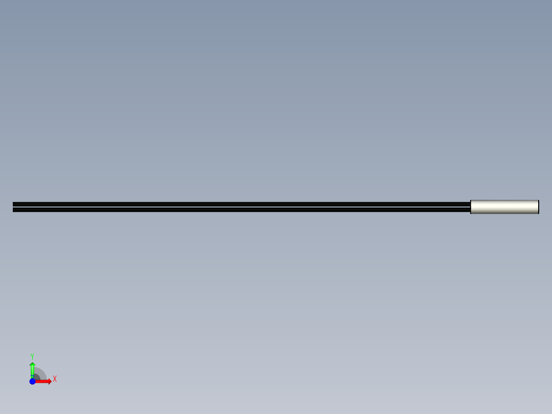 光纤元件漫反射型FR-D310Q前视图