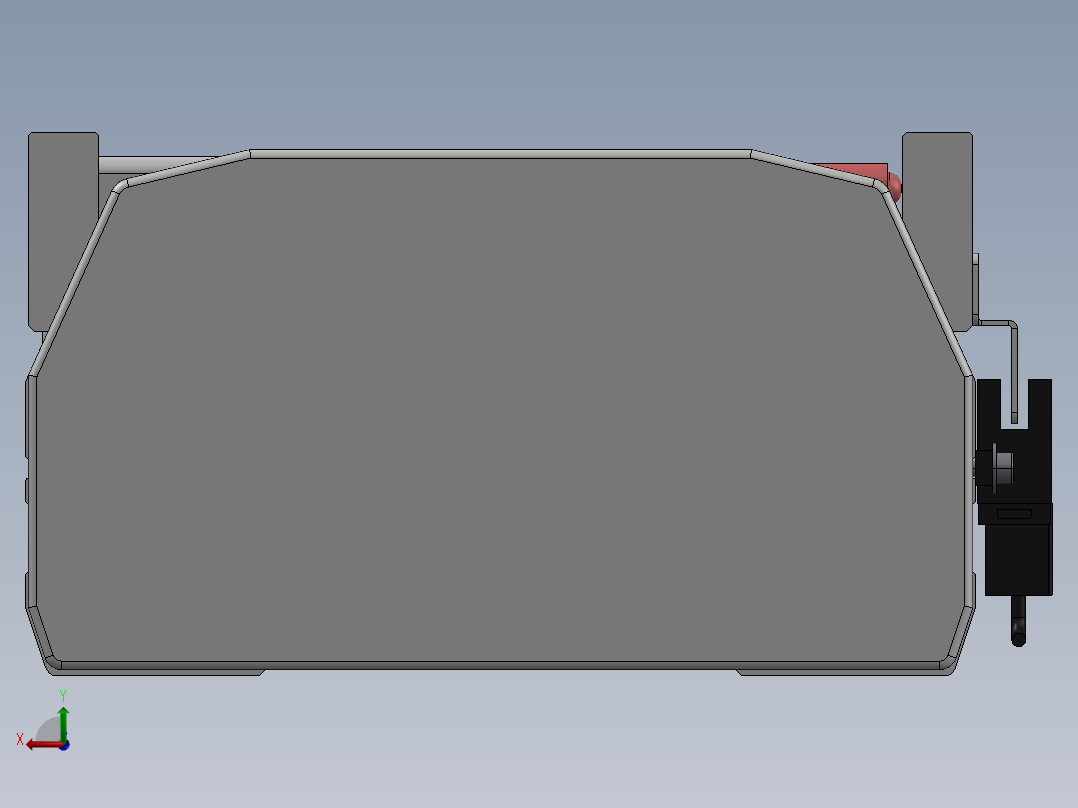 精密模组MT170-L125-2100-R-M75-C4后视图