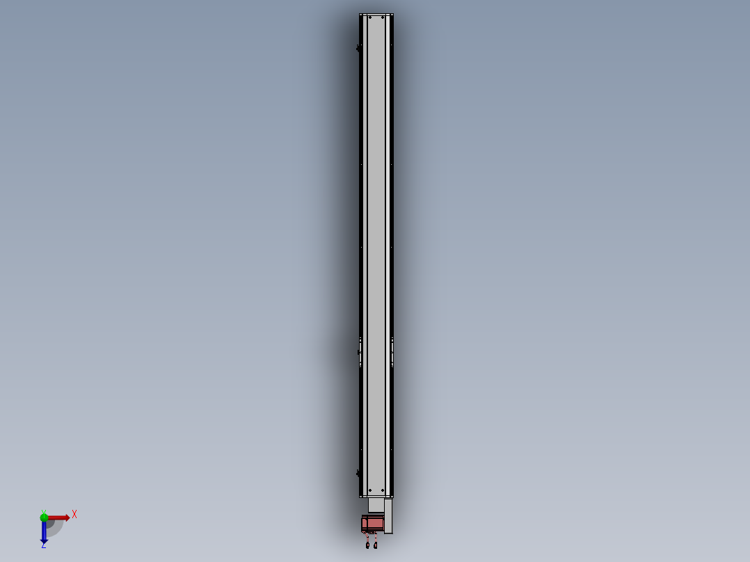 精密模组MT170-L125-2100-R-M75-C4俯视图