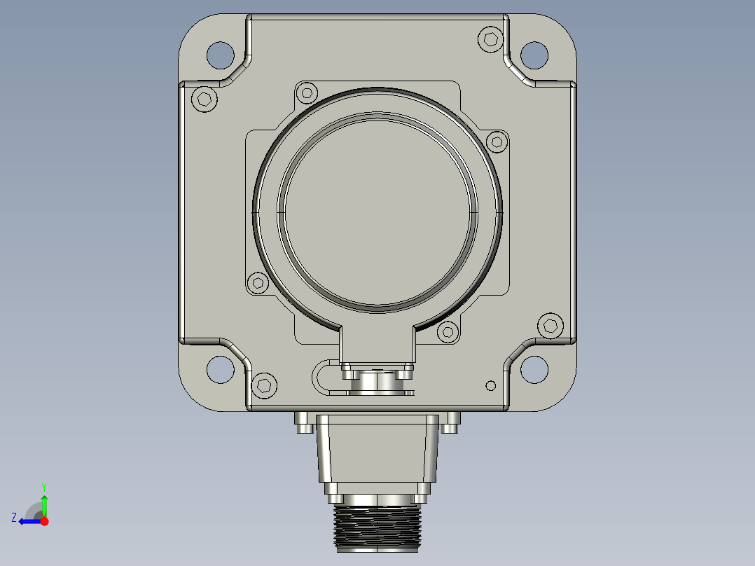 电机MS6G-130CN20B2-41P5右视图