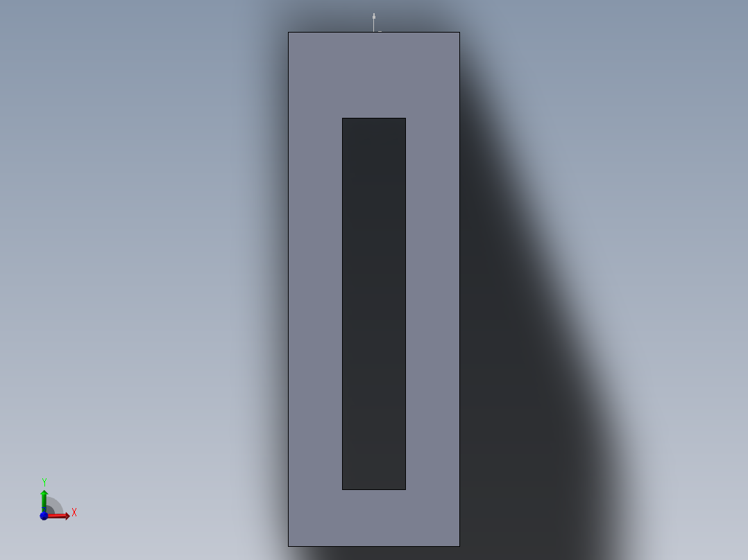 S22 凸轮水平滑块前视图