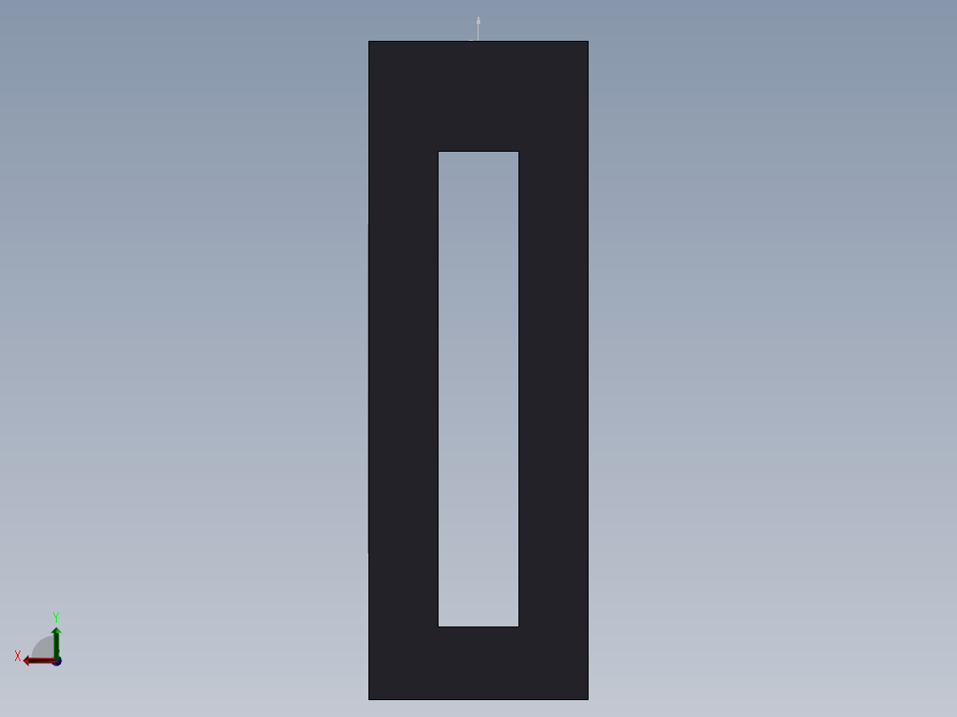 S22 凸轮水平滑块后视图