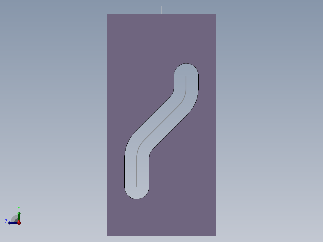 S22 凸轮水平滑块右视图