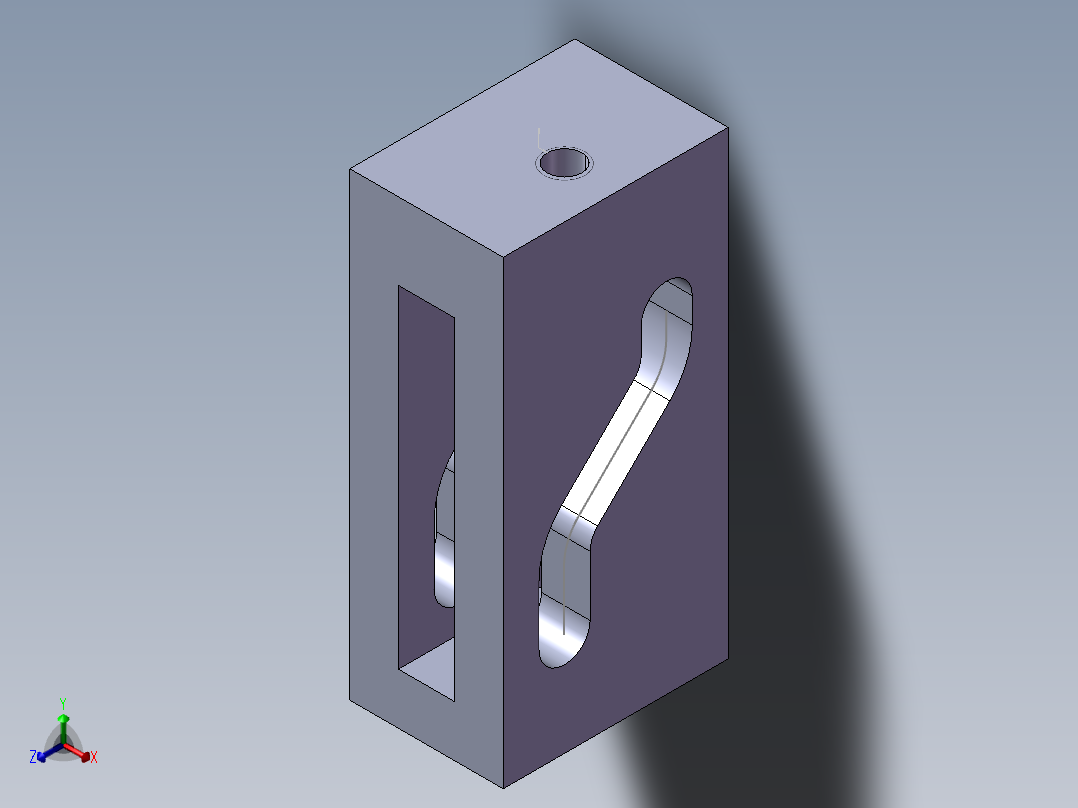 S22 凸轮水平滑块正等轴测图