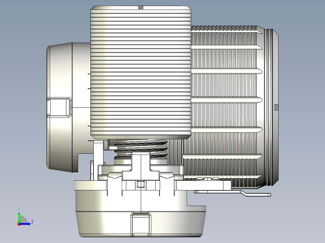 音量控制旋钮电位计左视图
