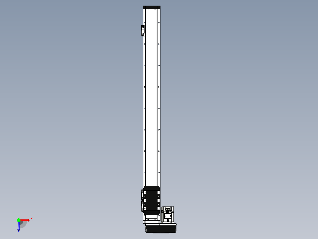 威洛博模组VGTH8-Lx-C-S800-BL-ZP20-D3俯视图