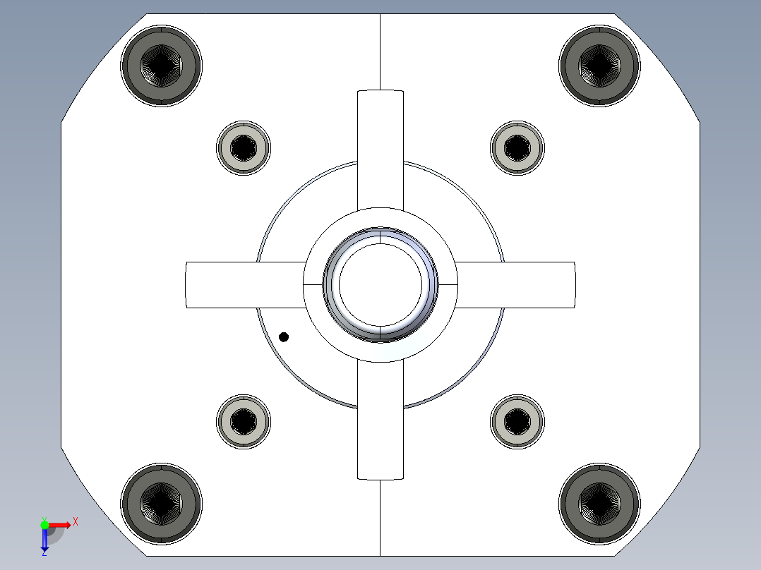 KOSMEKSWH2130-GN多系列多零件图纸模型多系列多零件图纸模型俯视图