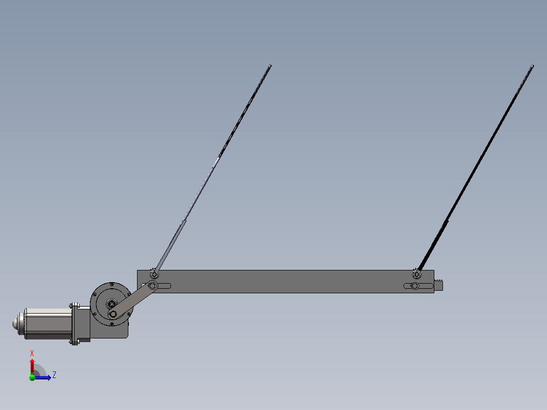 雨刮器三维图1080684===100前视图