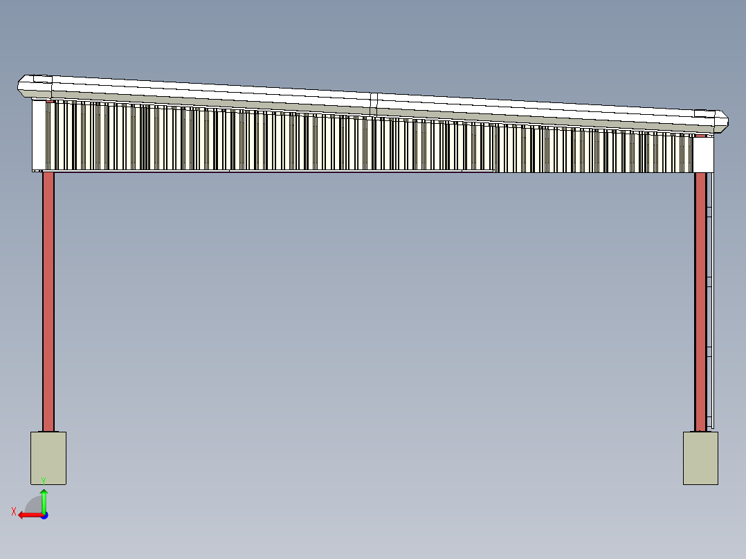 房车车库--stp后视图
