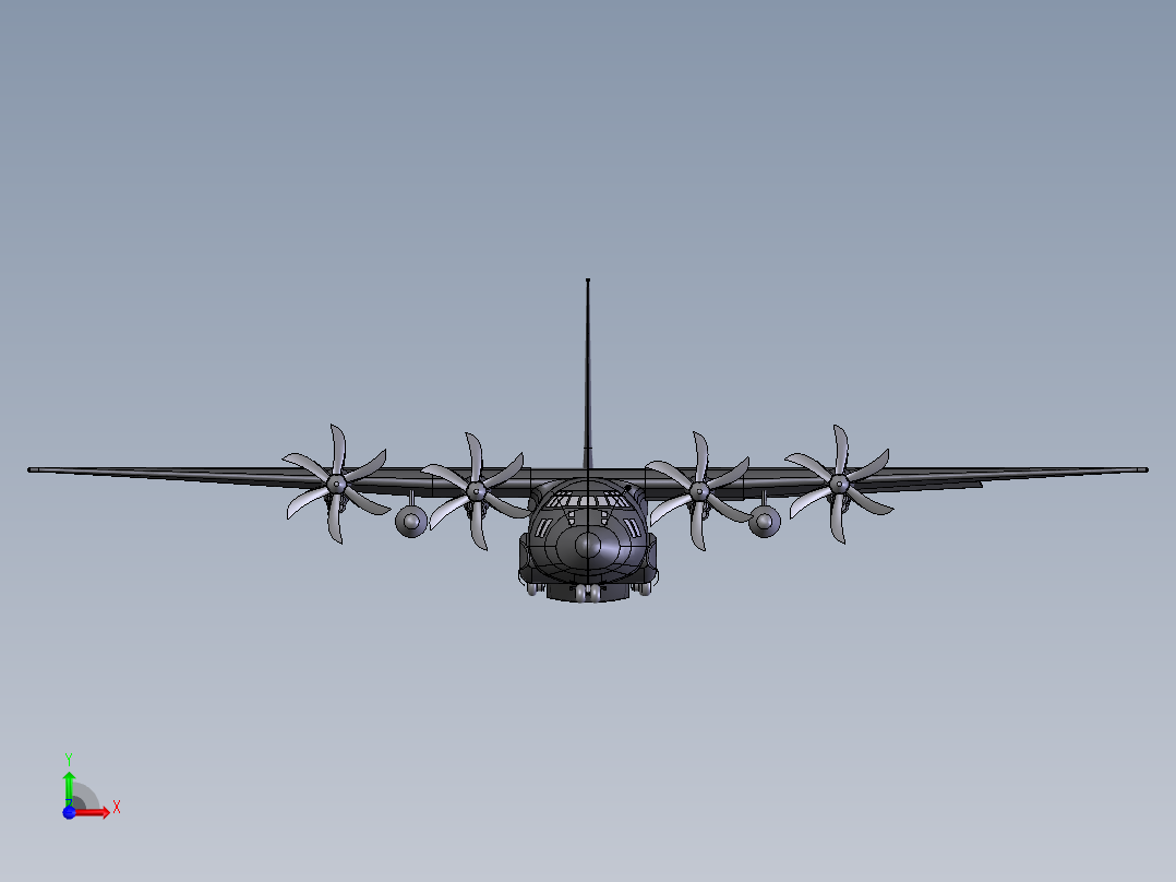 飞机1 (20)前视图