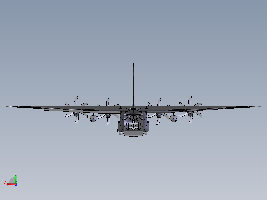 飞机1 (20)后视图