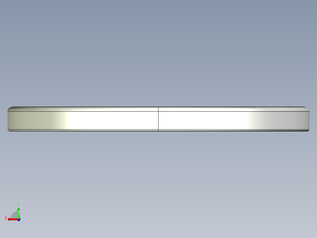 紧固件-STEP 0.3750 Flat Washer后视图