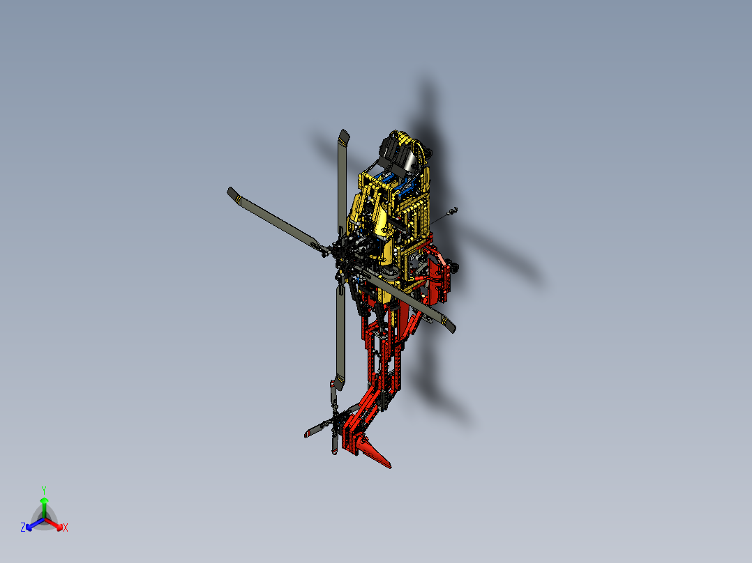 直升<span style='color: red'>飞机</span> <span style='color: red'>飞机</span>模型设计 (66)