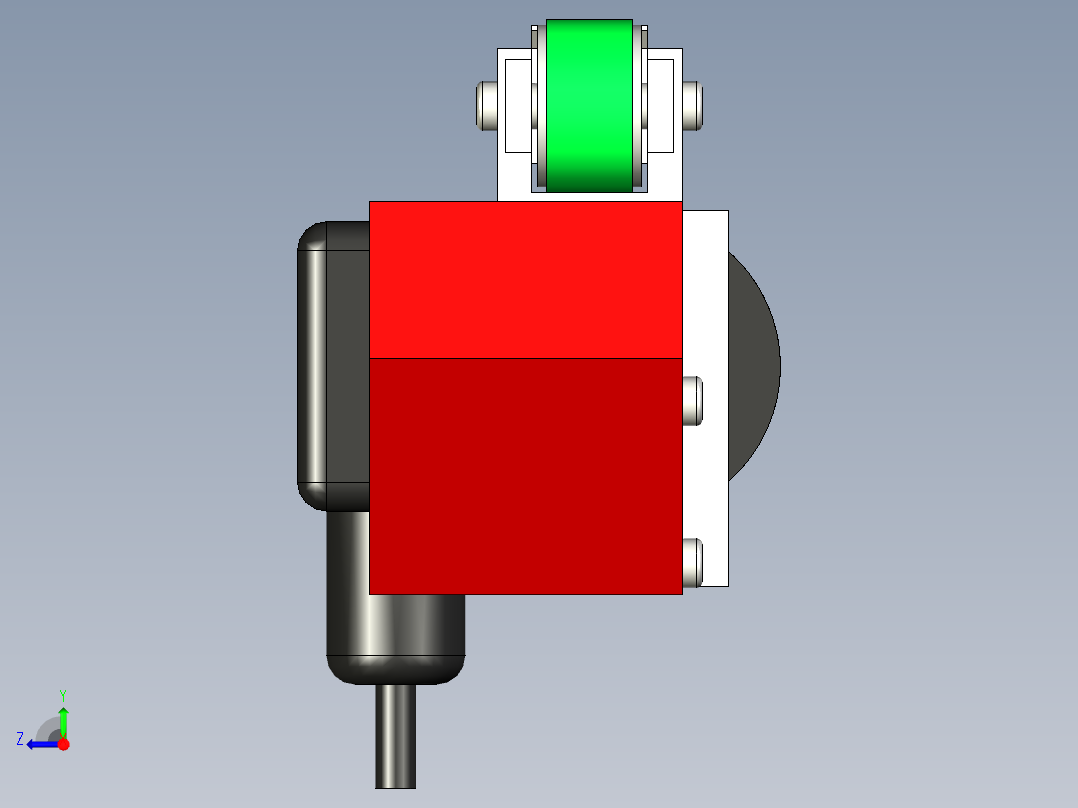 皮带输送机 (27)右视图