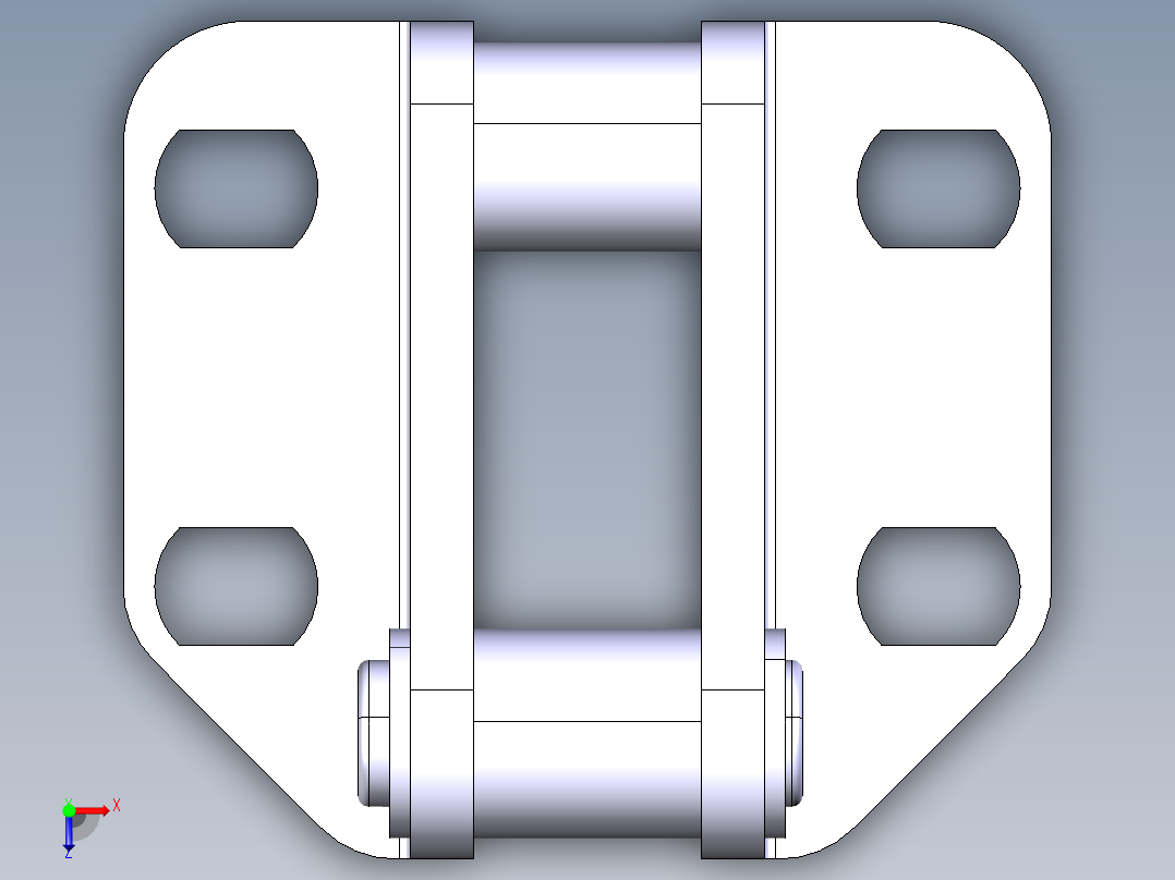 德克斯TUNKERS气缸数模T3-51G俯视图