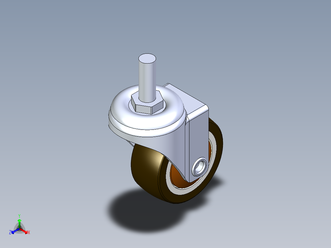 速递家具轮1.25英寸
