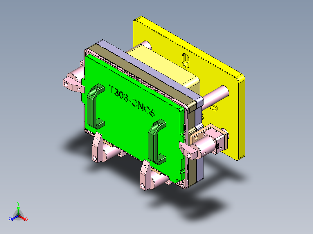 T303-CNC5-0414正等轴测图