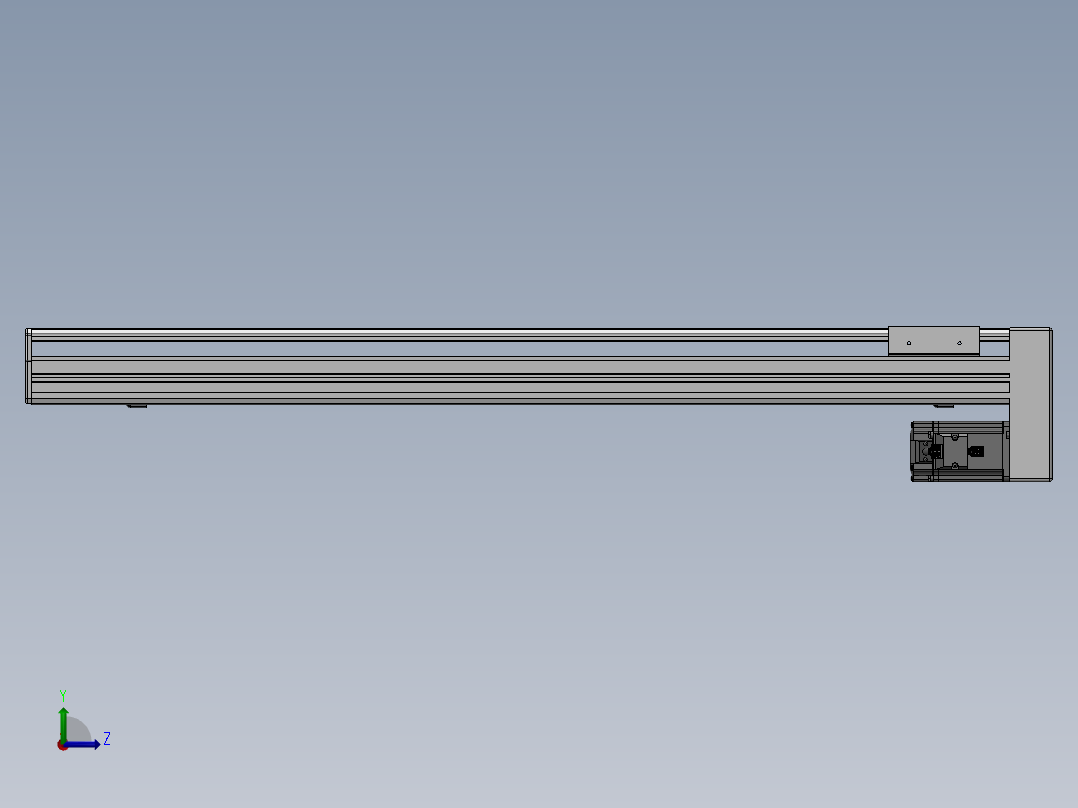 精密模组MY130-T10-800L-BM-P20B-C4-C左视图