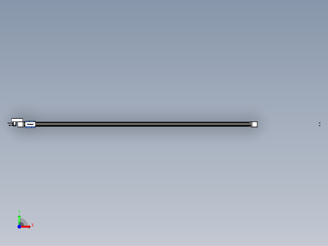 威洛博LB.GB同步带传动--欧规系列GB8-L96-S3750-BR-P75前视图