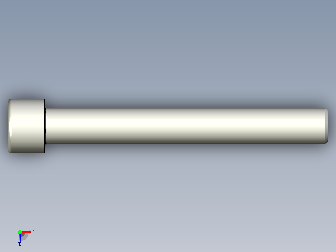 螺钉-DIN_912-M18x140.stp俯视图