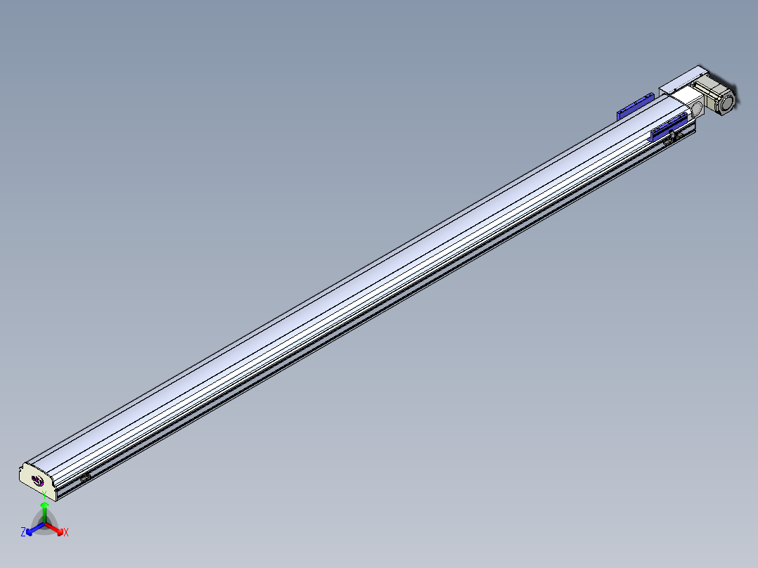 同步带滑台-半封闭B17H-L50-S2700-L-P75-D3