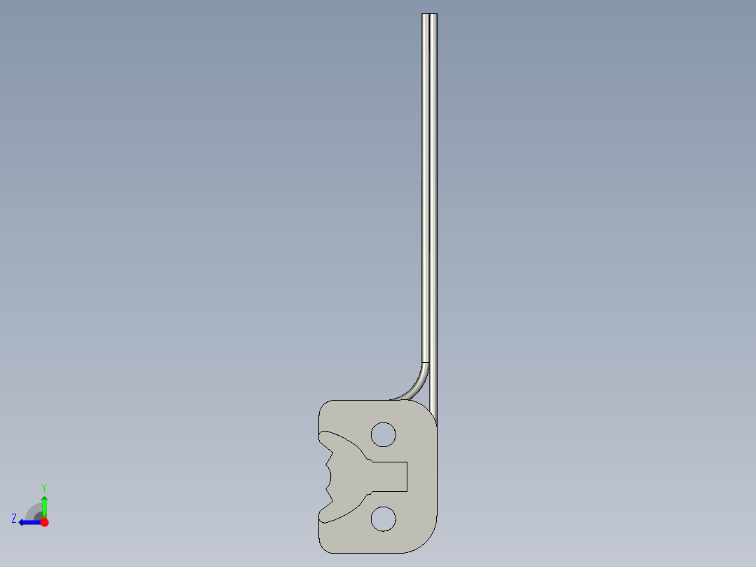 基恩士FU-95_kc图纸模型右视图