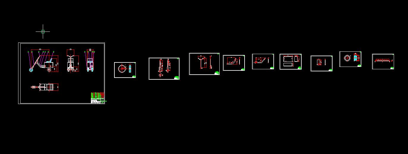 Q074-可折叠儿童电动车的设计【三维SolidWorks和proe】
