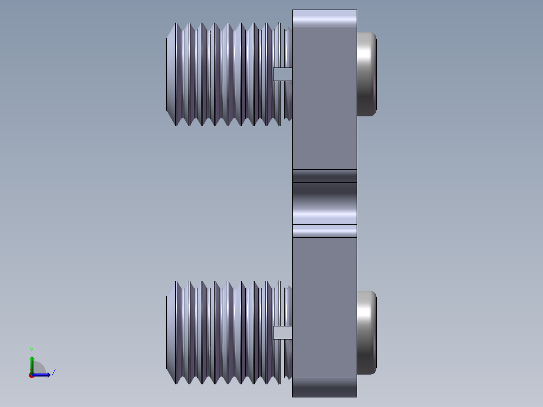 铝型材及其附件5.32.60.6060.M12左视图