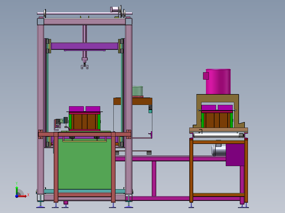 2023.02月-基板清洗自动化sw18前视图