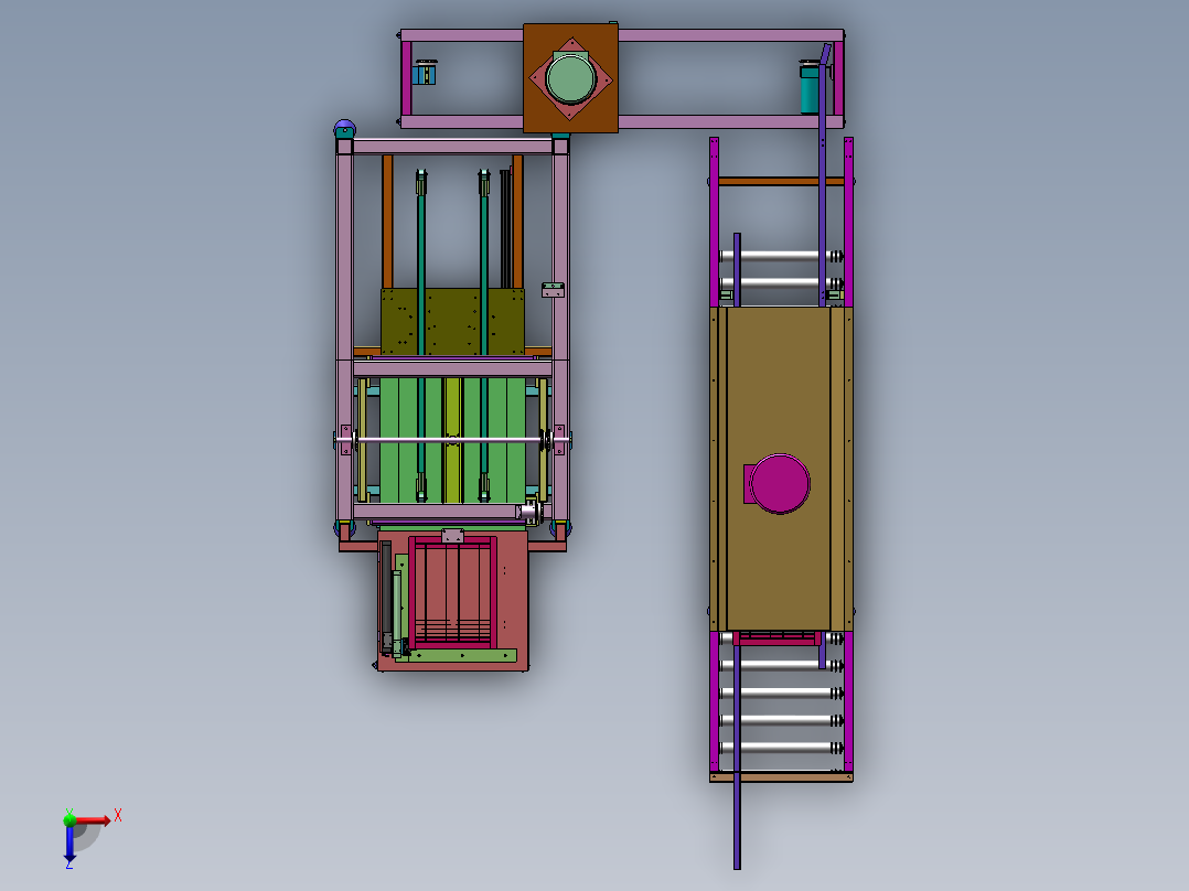 2023.02月-基板清洗自动化sw18俯视图