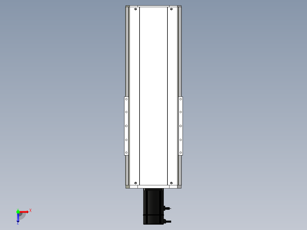 Toyo东佑达直线模组-ETH22-300-BC-750W-A2俯视图