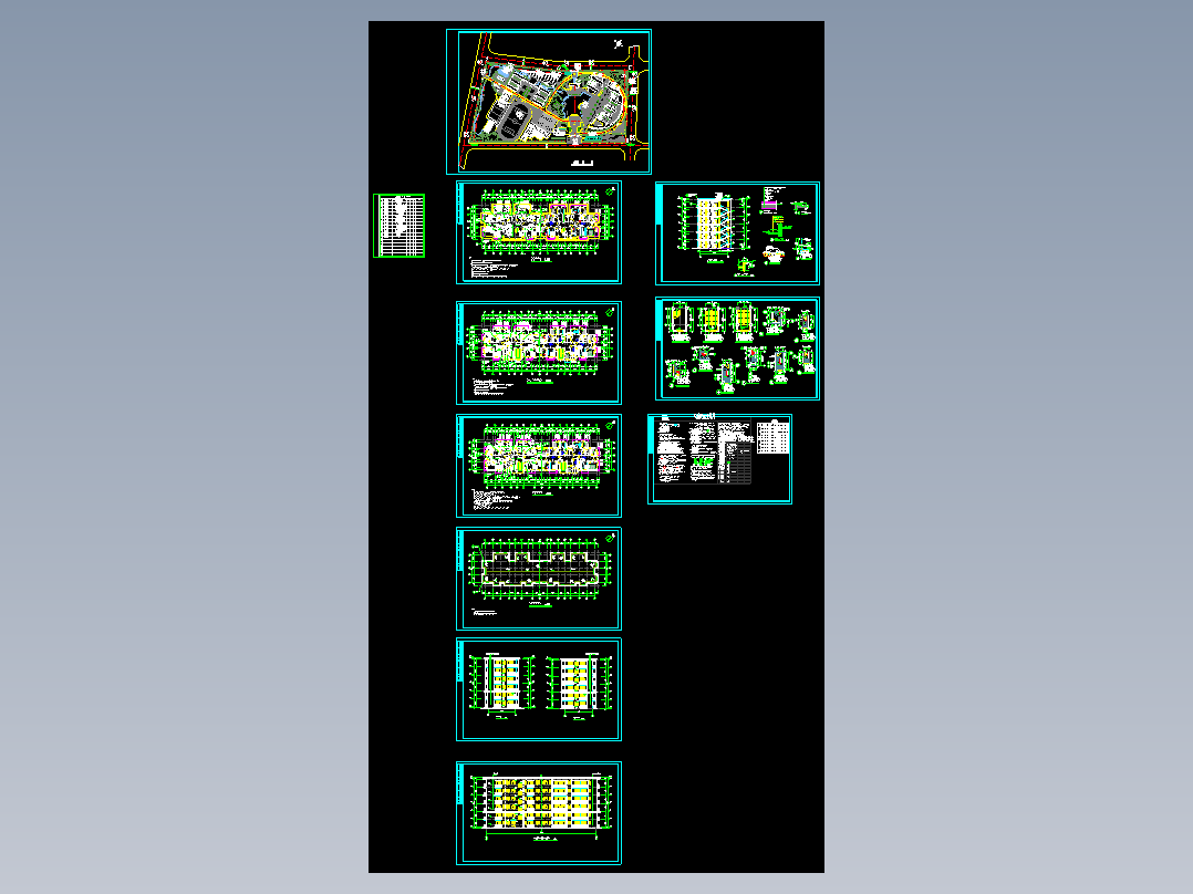 宿舍楼广州某六层中学设计3800平米(含建筑图9张,结构图9张,简图10张,效果图2张,手算计算书23000字,pkpm任务书,开题报告,中期检查表,实习报告,文献综述,计算表格,答辩PPT,答辩记录,外文翻译,)