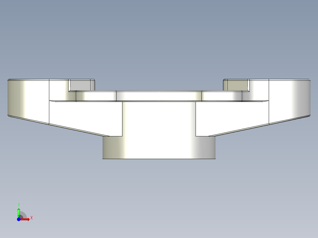 管道手动球阀-水管开关阀-手动阀门User Library-MD52C150DN80-2_DN80~100.Gland前视图