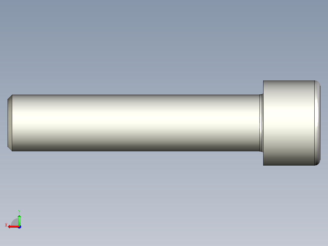螺钉-DIN_912-M20x90.stp后视图