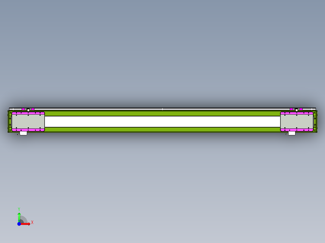 威洛博LC系列3d模型模组2LC14S2Y-S1450前视图