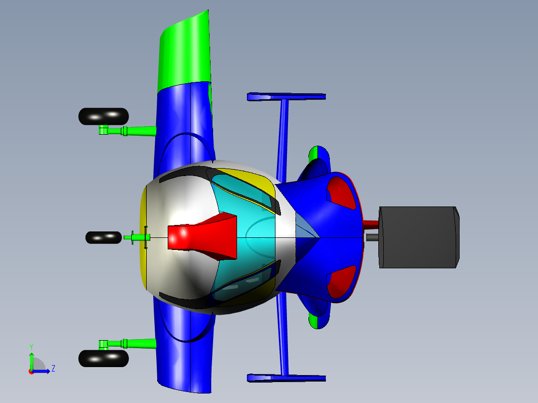 飞机2 (5)左视图