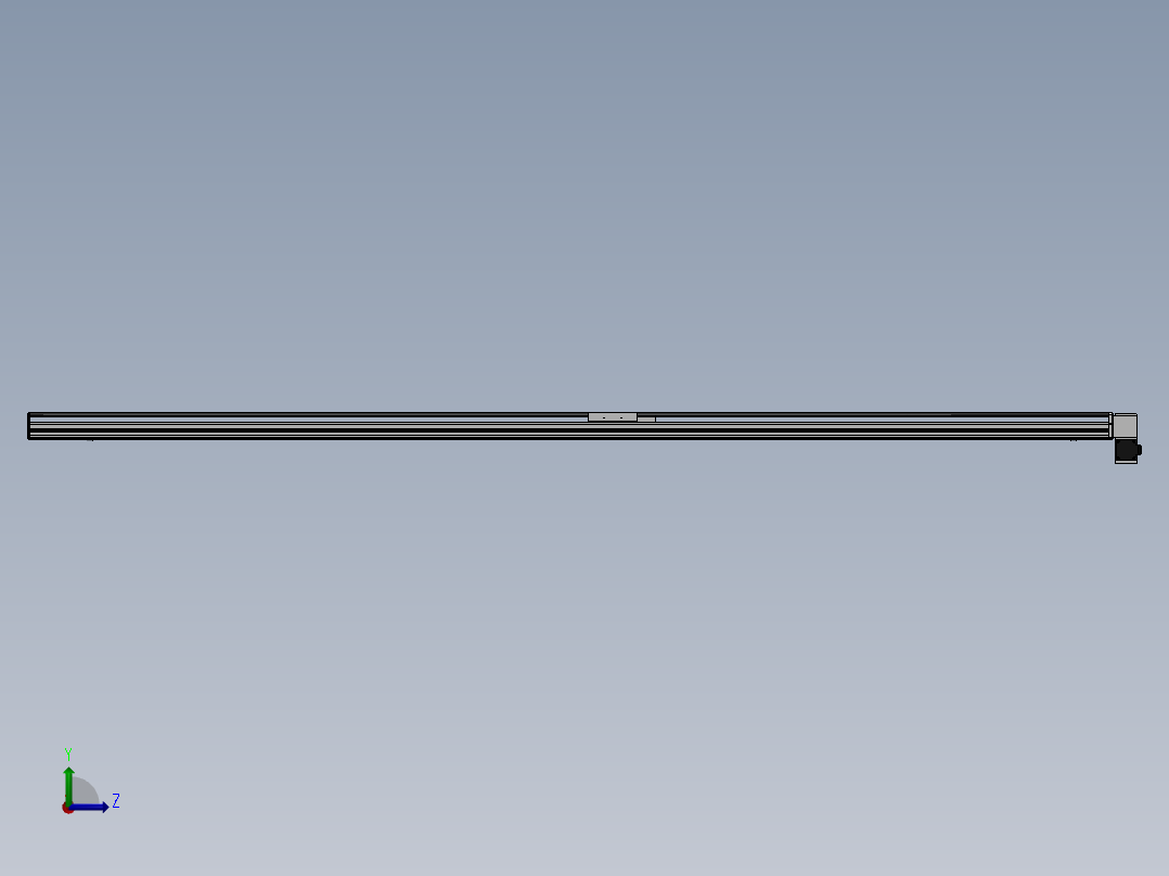精密模组MT140-L110-2800-RD-M40-C4左视图