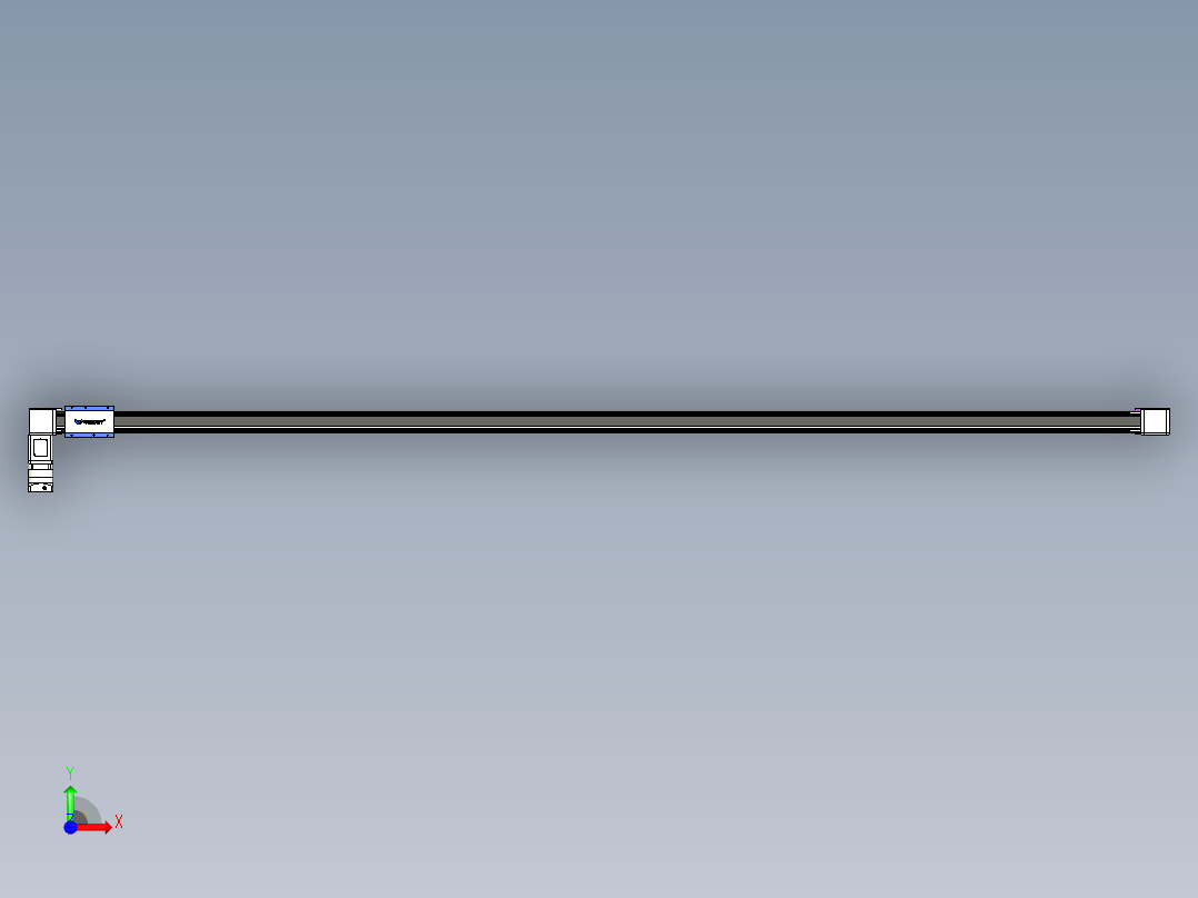 威洛博LB.GB同步带传动--欧规系列GB8-L192-S3700-BL-P75-K前视图