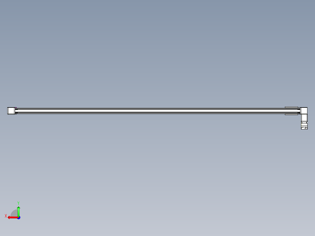 威洛博LB.GB同步带传动--欧规系列GB8-L192-S3700-BL-P75-K后视图