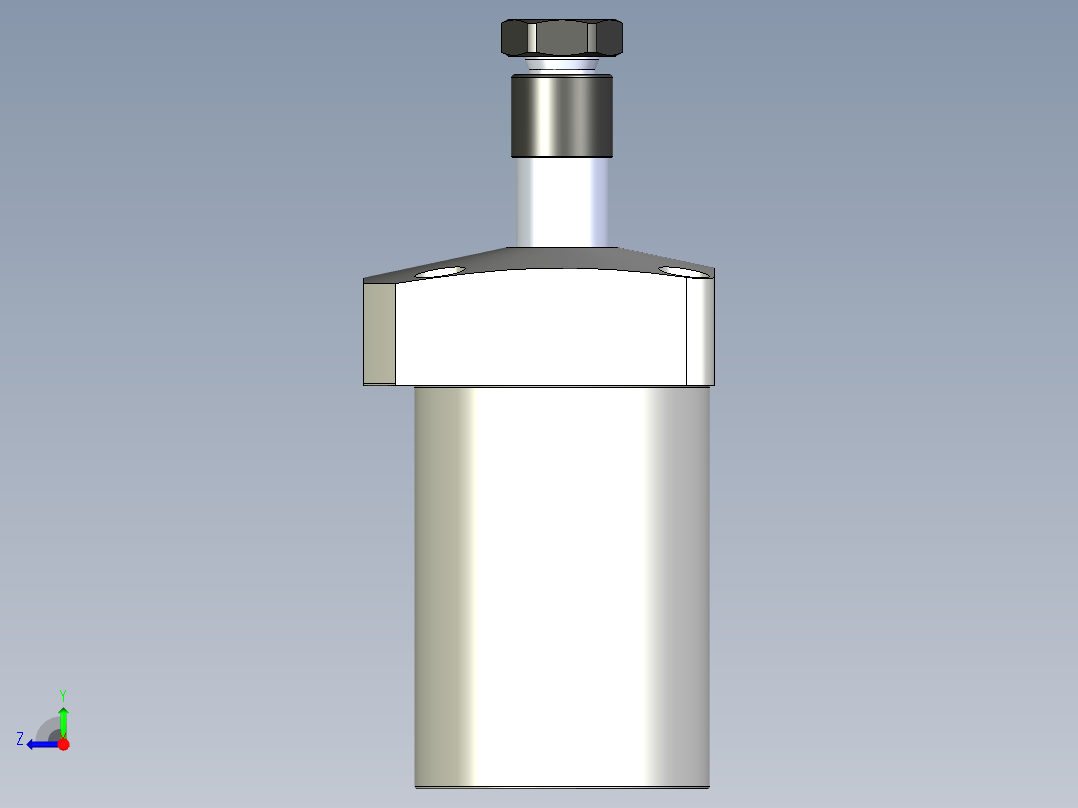 KOSMEKWHE2500-2AL多系列多零件图纸模型右视图
